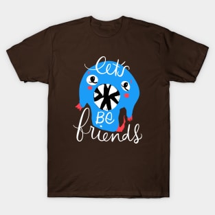 Funny Socially Awkward Monster: Unique Gift T-Shirt T-Shirt